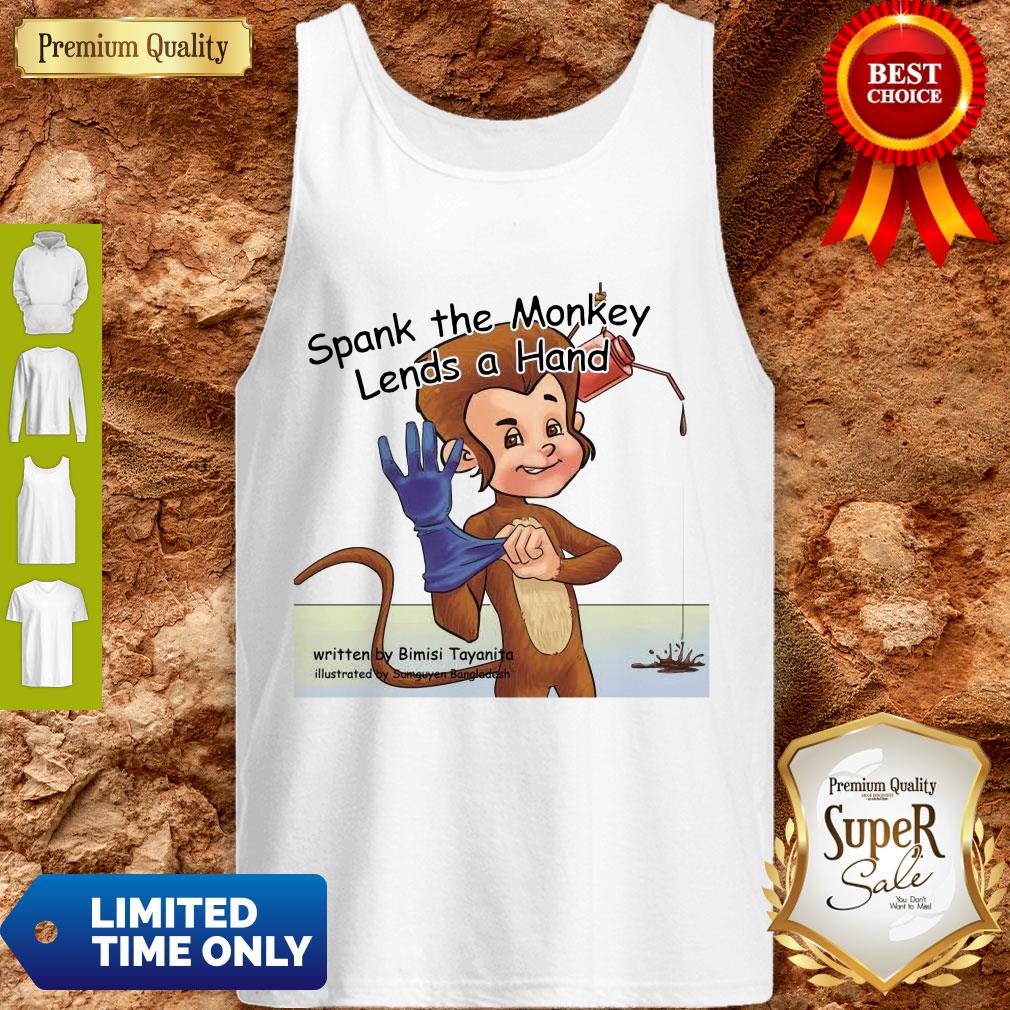 Premium Spank The Monkey Lends A Hand Shirt