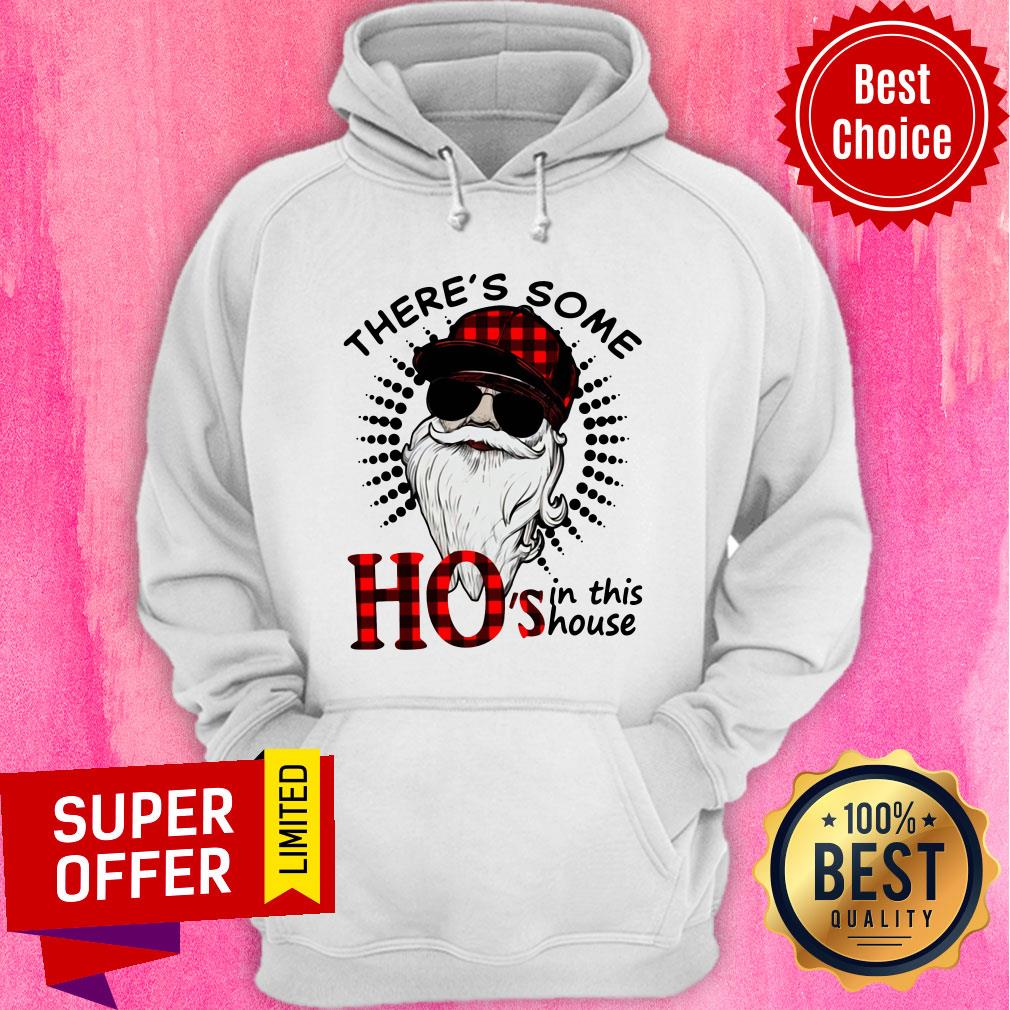 Premium There’s Some Hos In This House Santa Claus Christmas Shirt