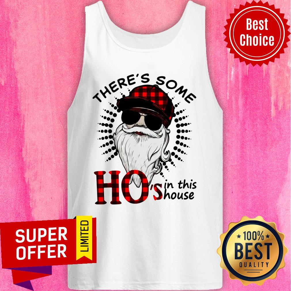 Premium There’s Some Hos In This House Santa Claus Christmas Shirt