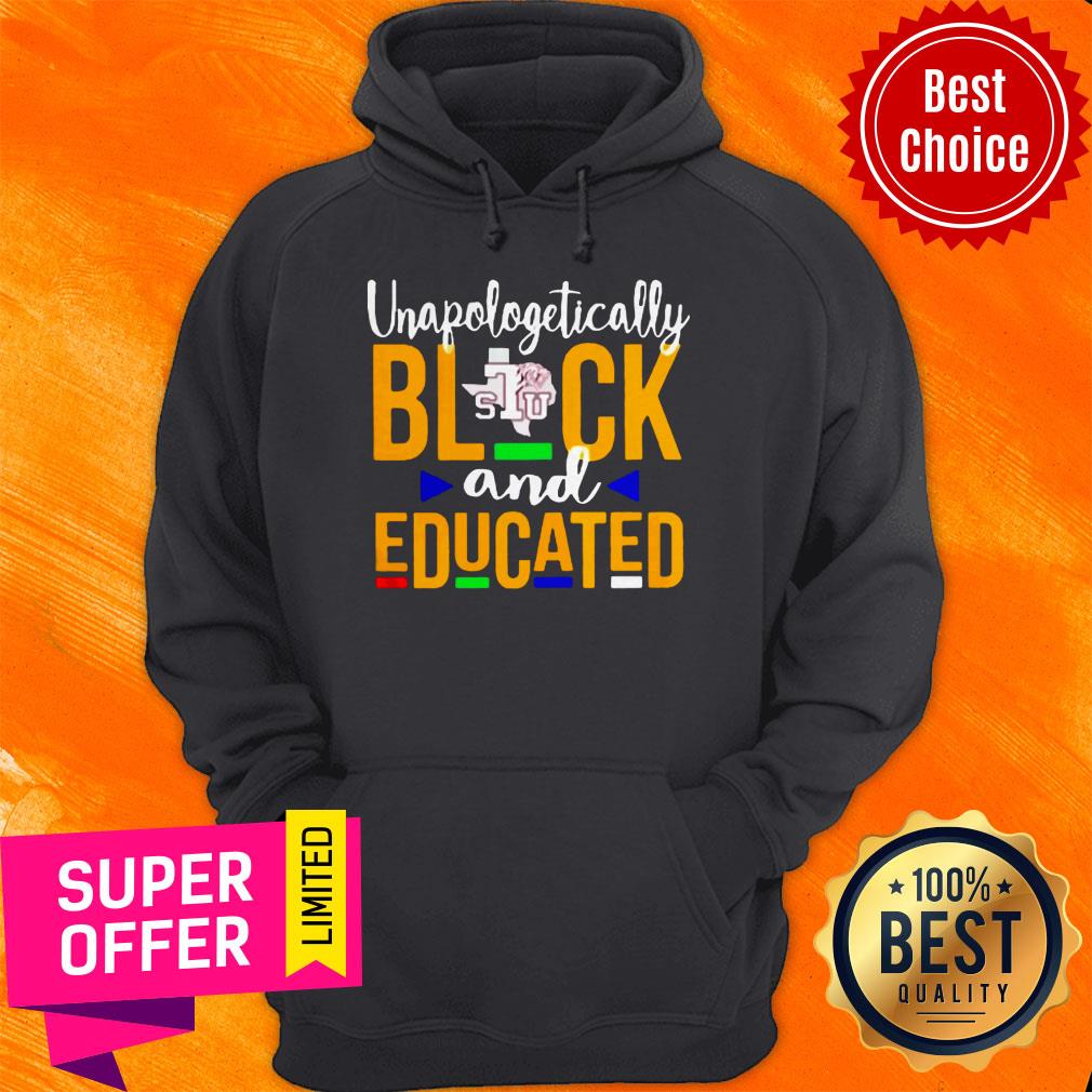 Premium Top Unapologetically Black Stu And Educated Shirt