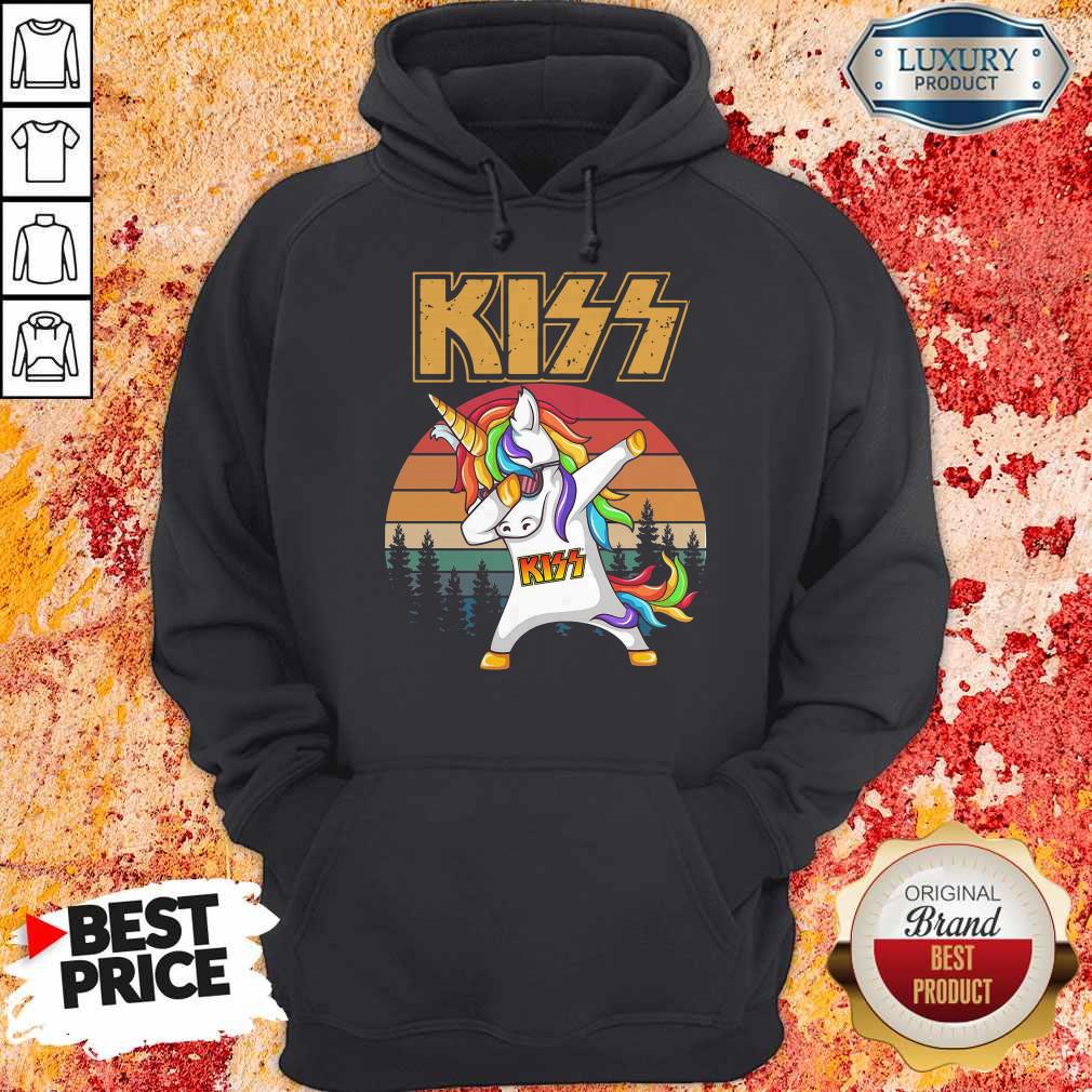 Premium Unicorn Dabbing Kiss Vintage Shirt