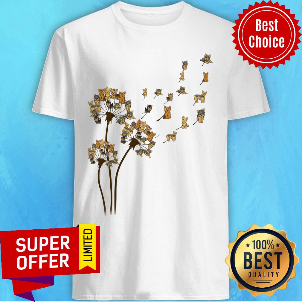 Premium Yorkshire Terrier Dandelion Shirt