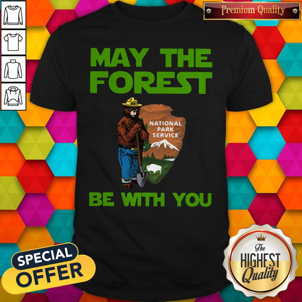 Pretty Farmer Bear May The Forest Be With You Shirt