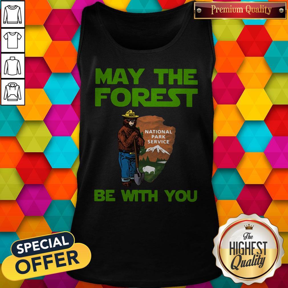 Pretty Farmer Bear May The Forest Be With You Shirt
