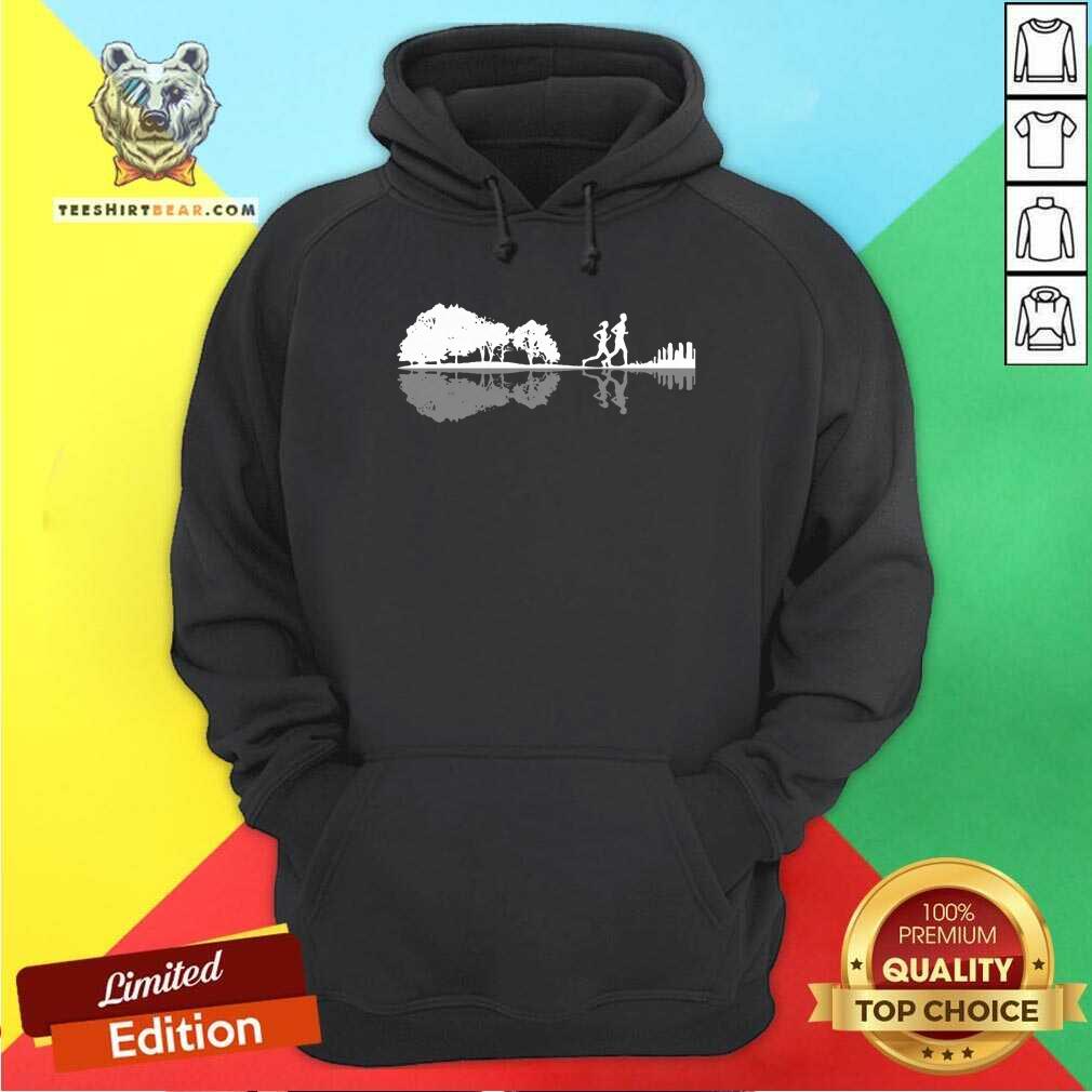 Pretty Guitar Lake Jogging Shirt