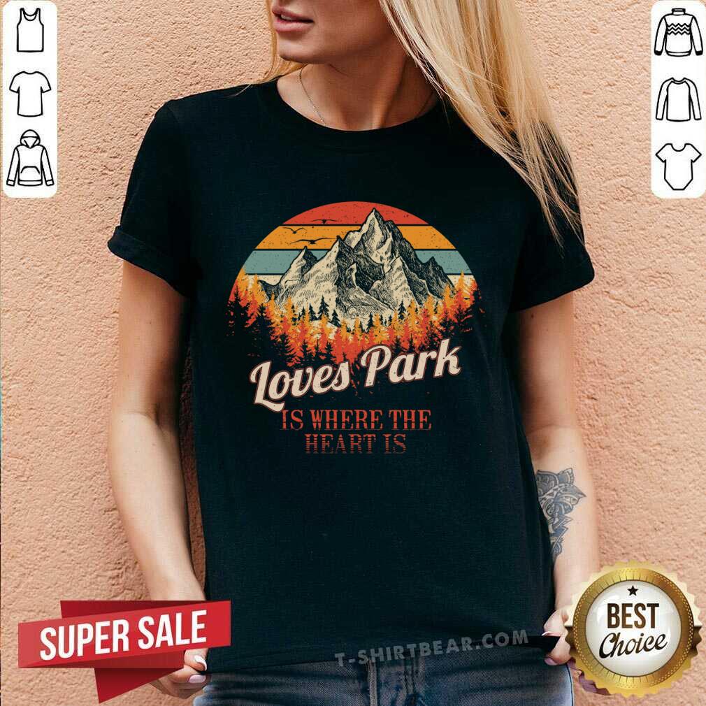 Pretty Loves Park Is Where The Heart Is Vintage Retro Shirt