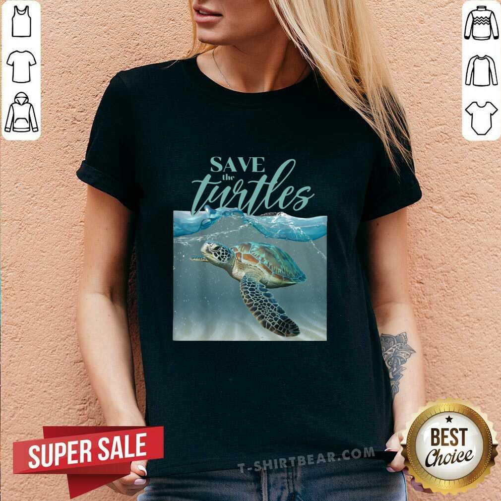 Pretty Save The Turtles Shirt