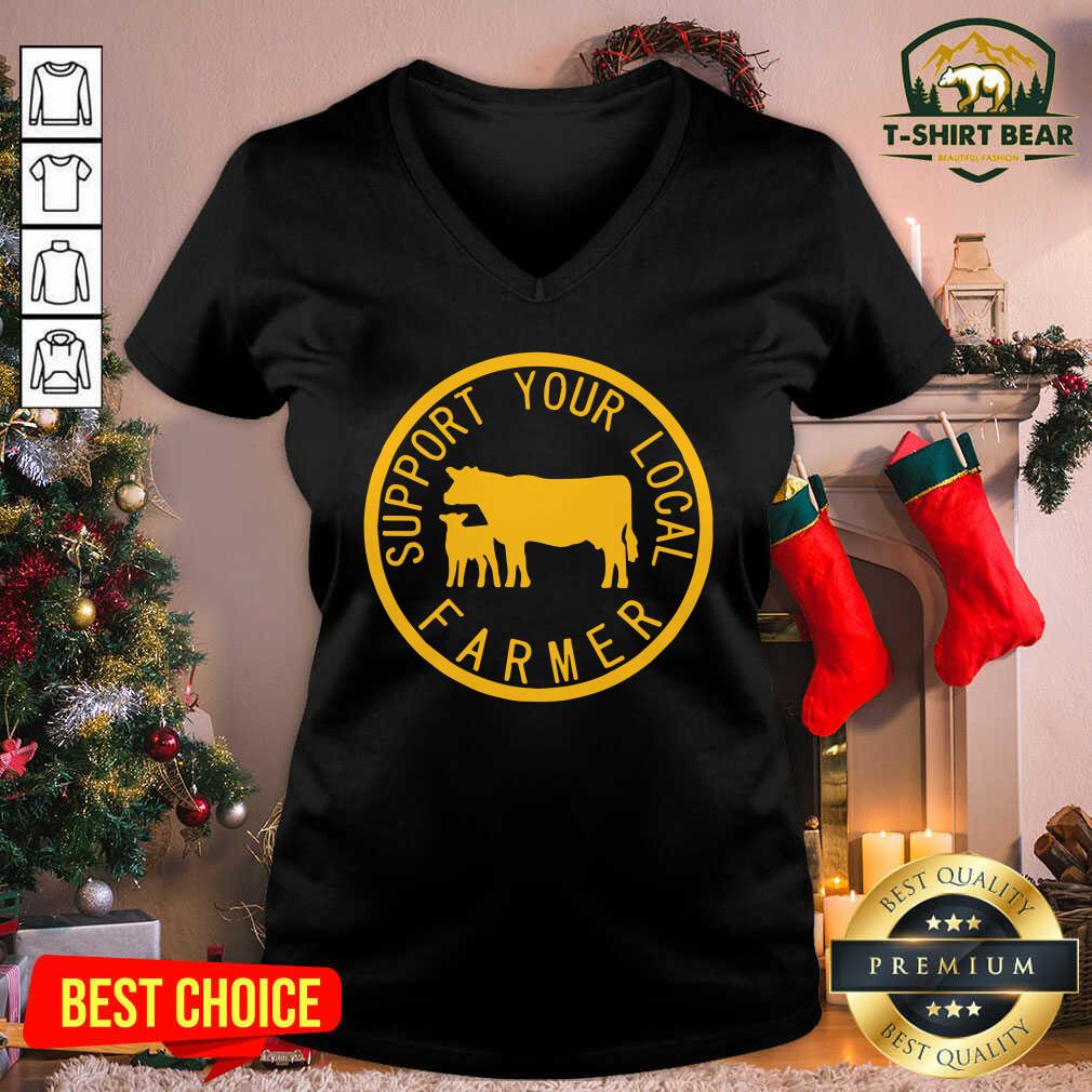 Pretty Support Your Local Farmer Shirt