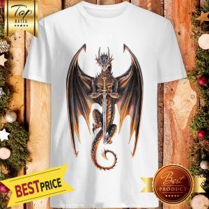 Anne Stokes Dragon Warrior Canvas Shirt