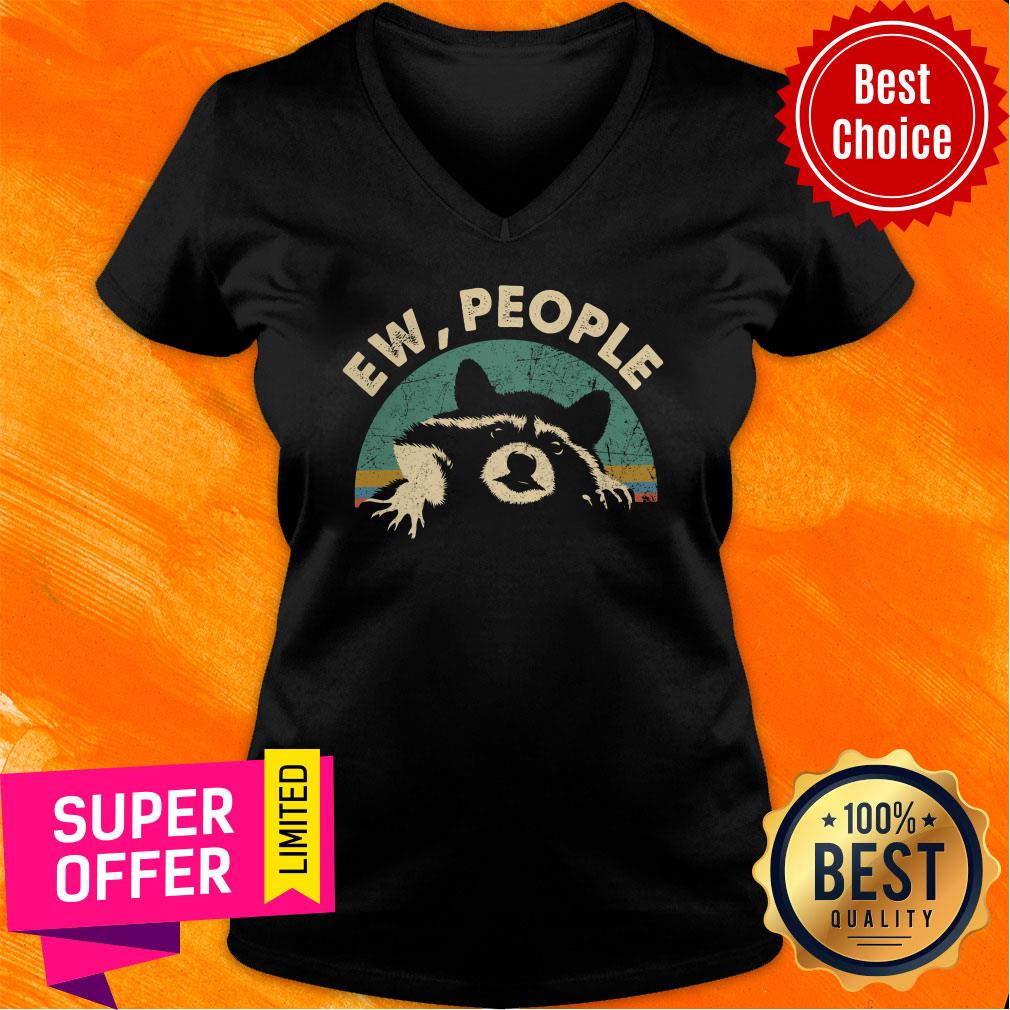 Raccoon Ew People Vintage Shirt