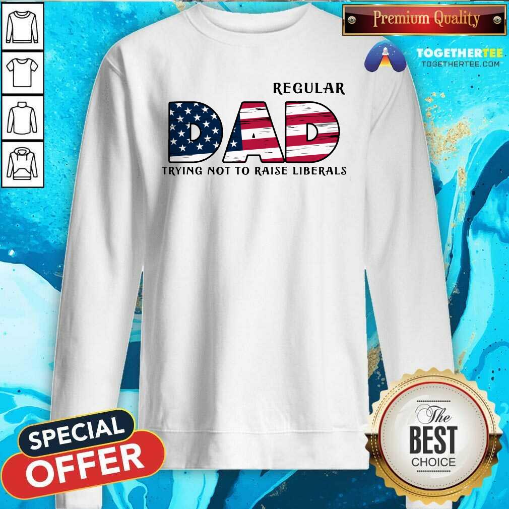 Regular Dad Trying Not To Raise Liberals Shirt