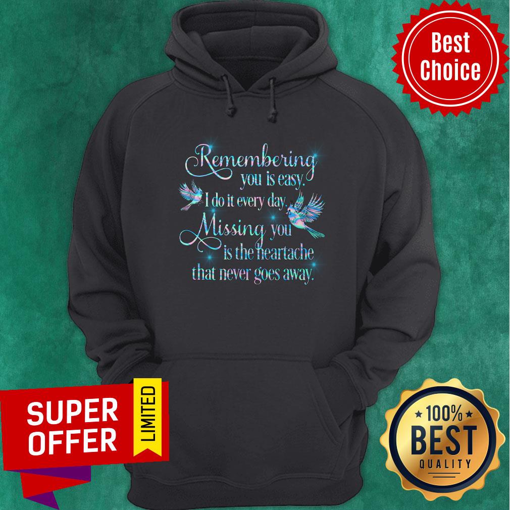 Remembering You Is Easy Heaven Vinyl Shirt