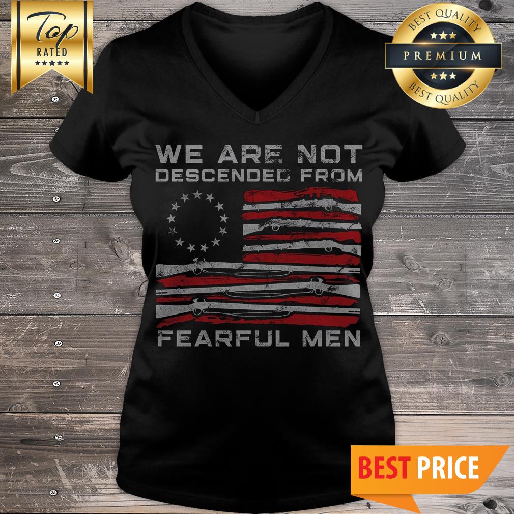 Rush Limbaugh We Are Not Descended From Fearful Men Shirt