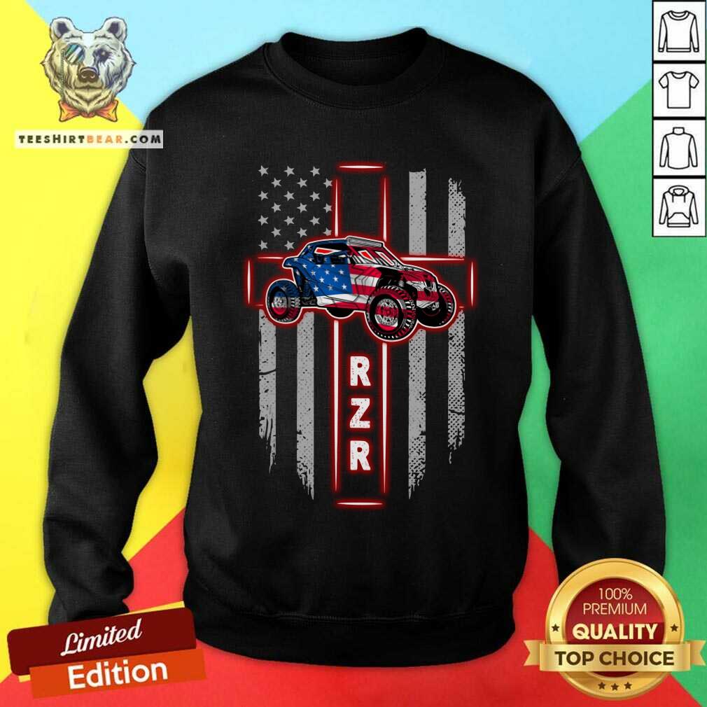 RZR Jeep American Flag Shirt