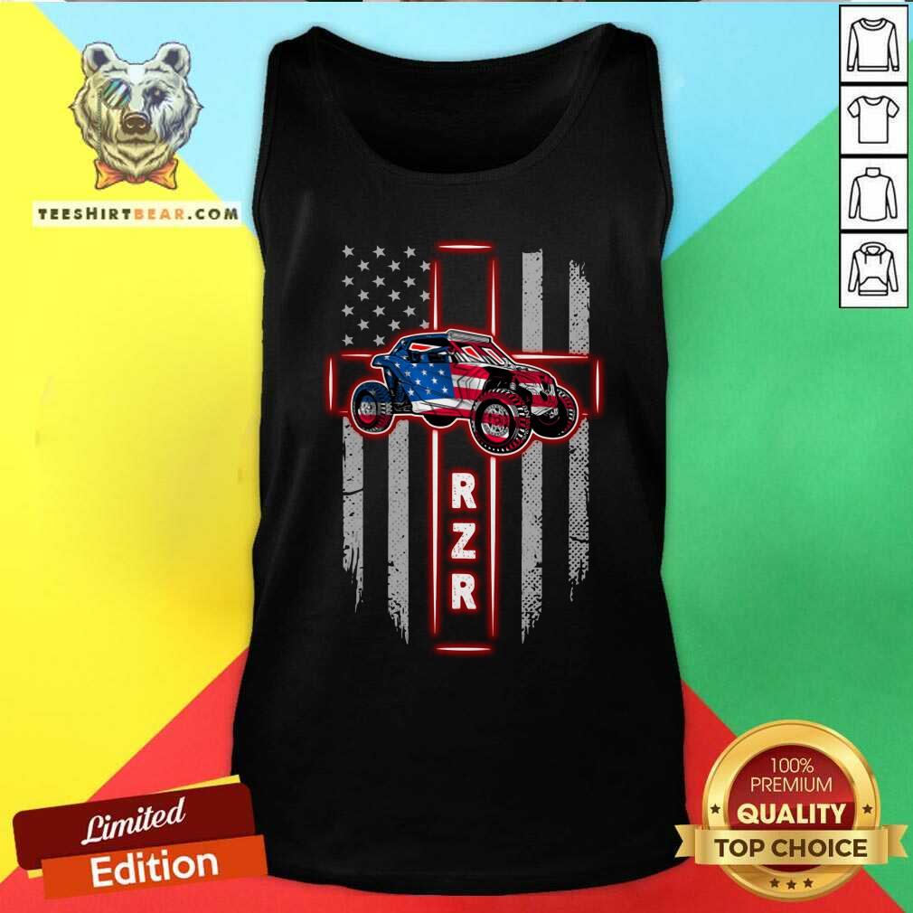 RZR Jeep American Flag Shirt