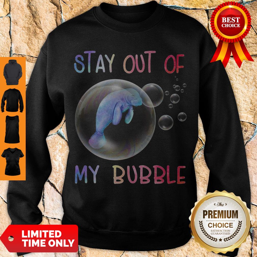 Premium Manatee Stay Out Of My Bubble Shirt