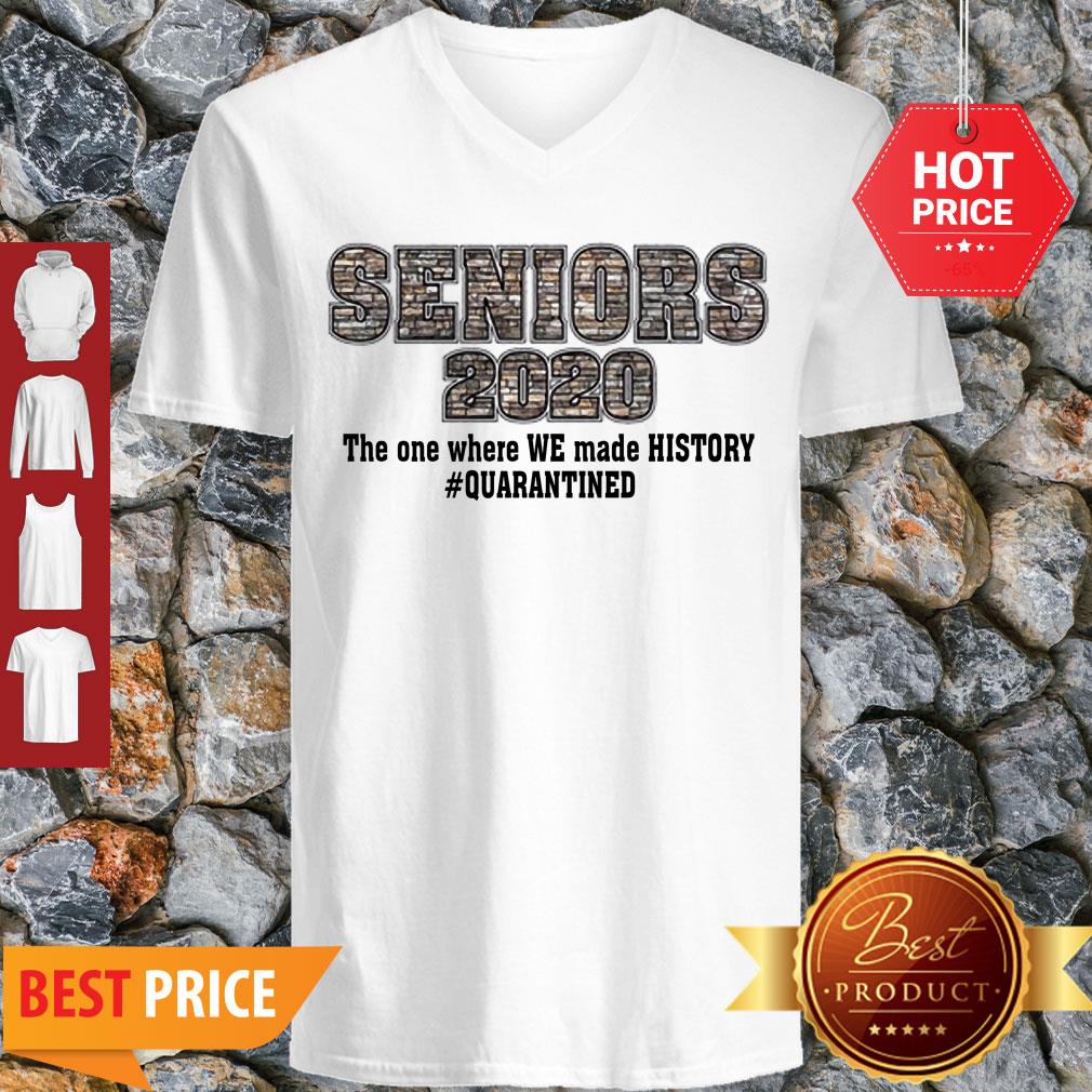 Seniors 2020 The One Where We Made History Quarantined Shirt