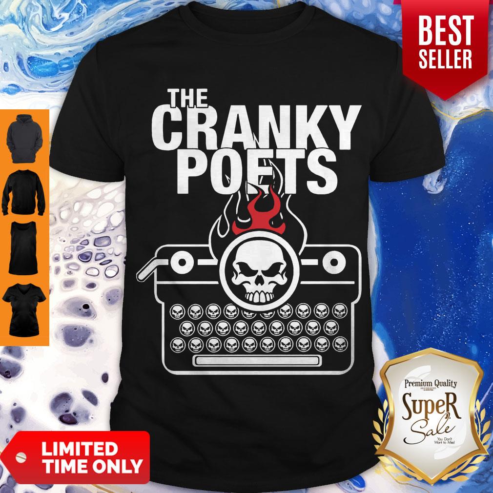 Top Skull The Cranky Poets Shirt