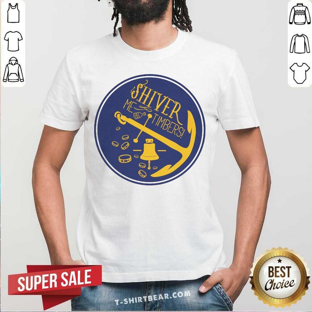 Shiver Me Timbers Anchor Rum Bells And Gold Shirt