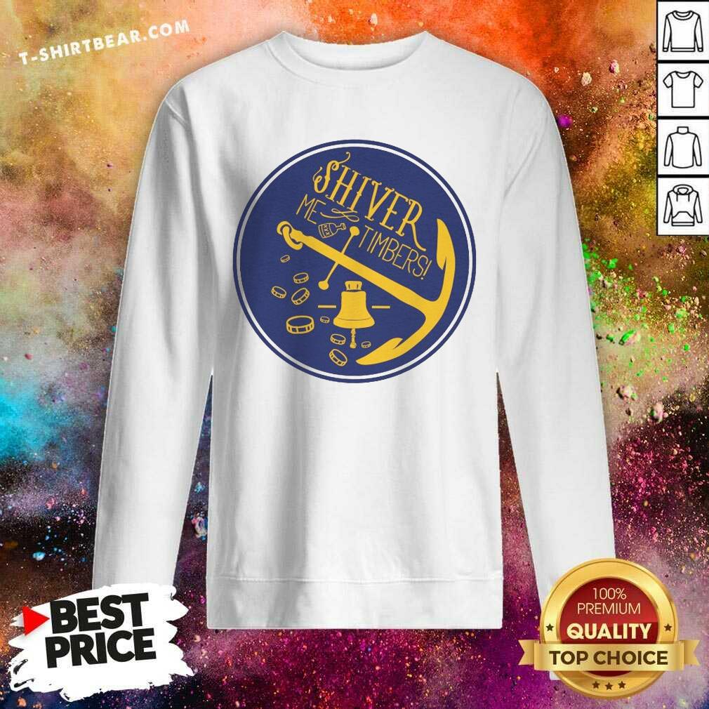 Shiver Me Timbers Anchor Rum Bells And Gold Shirt