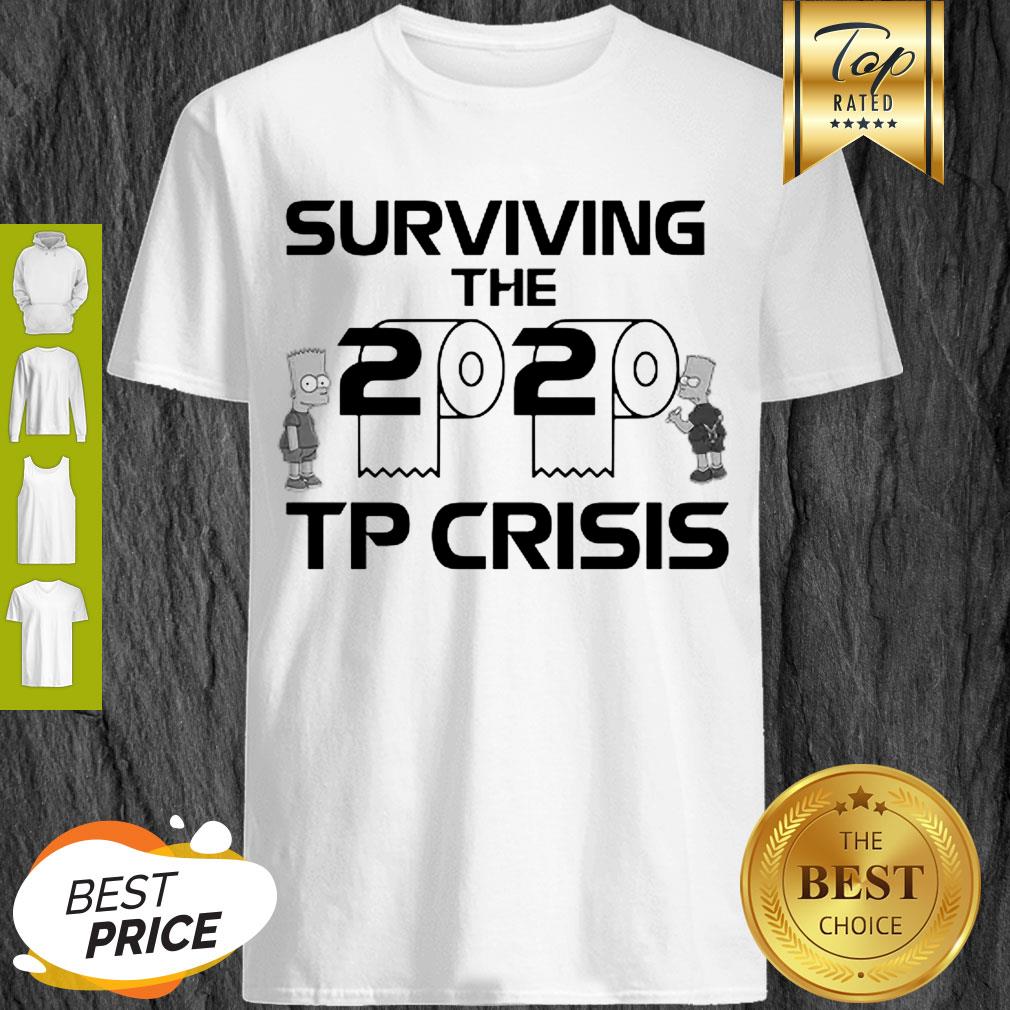 Simpson Surviving The 2020 Tp Crisis Toilet Paper Shirt