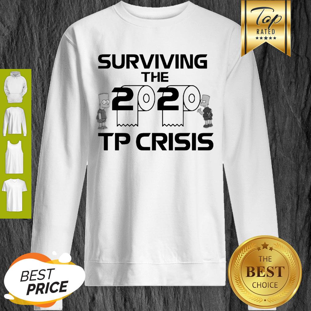 Simpson Surviving The 2020 Tp Crisis Toilet Paper Shirt