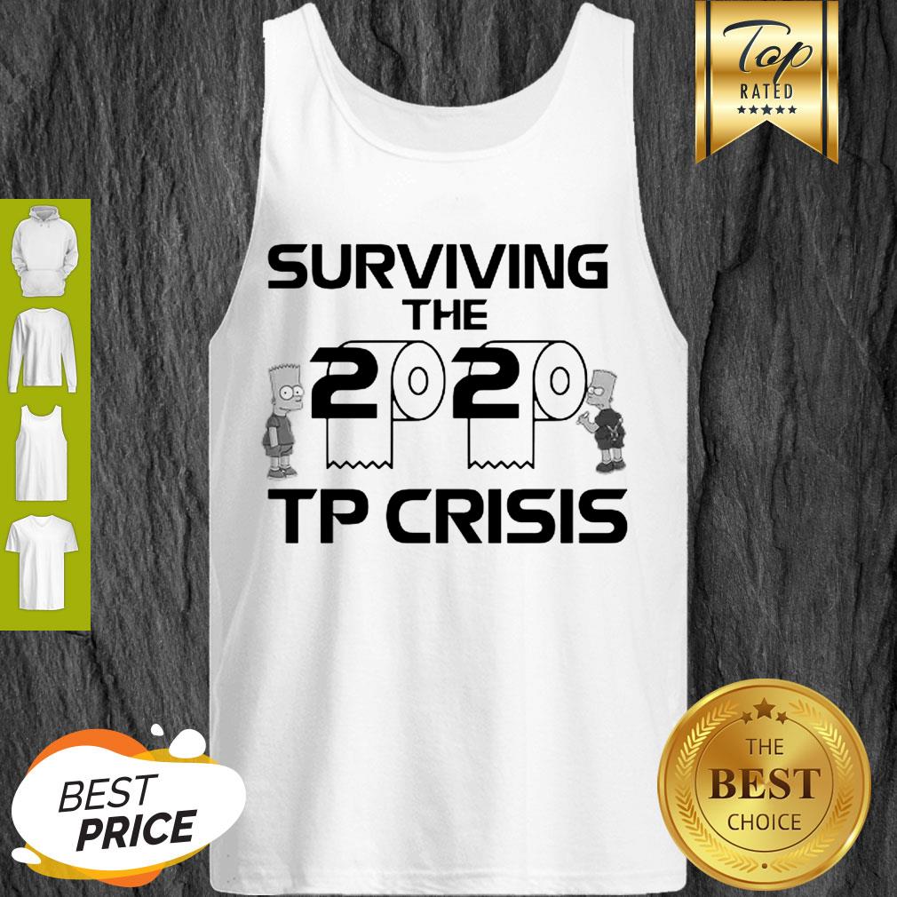 Simpson Surviving The 2020 Tp Crisis Toilet Paper Shirt