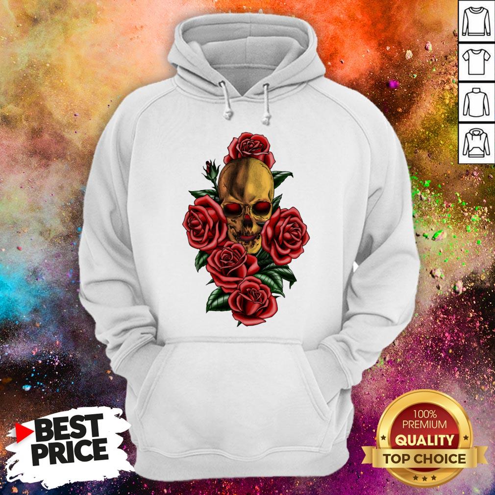 Skull And Roses Dia De Los Muertos Day Of The Dead Shirt