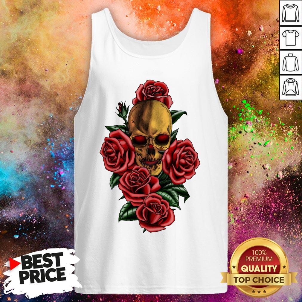 Skull And Roses Dia De Los Muertos Day Of The Dead Shirt