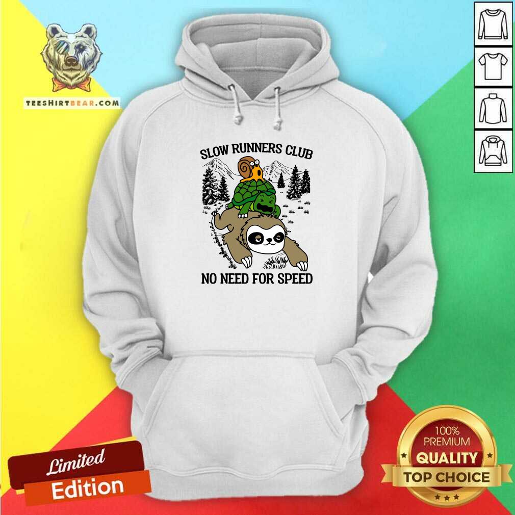 Sloth And Turtle 2 Slow Runners Club Shirt
