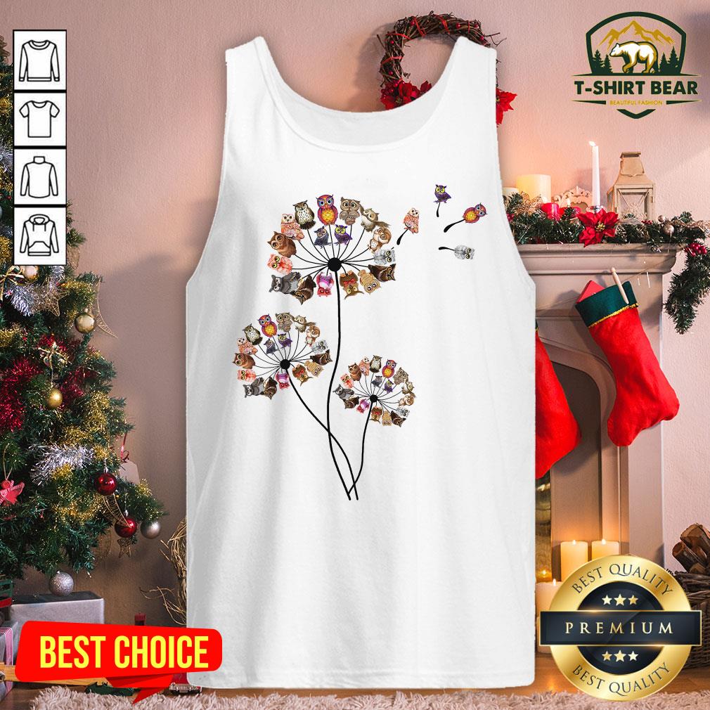 Lovely Owls Dandelions Shirt