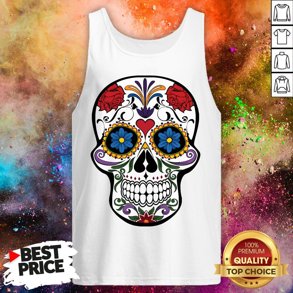 Sugar Skull Day Of The Dead Muertos Shirt
