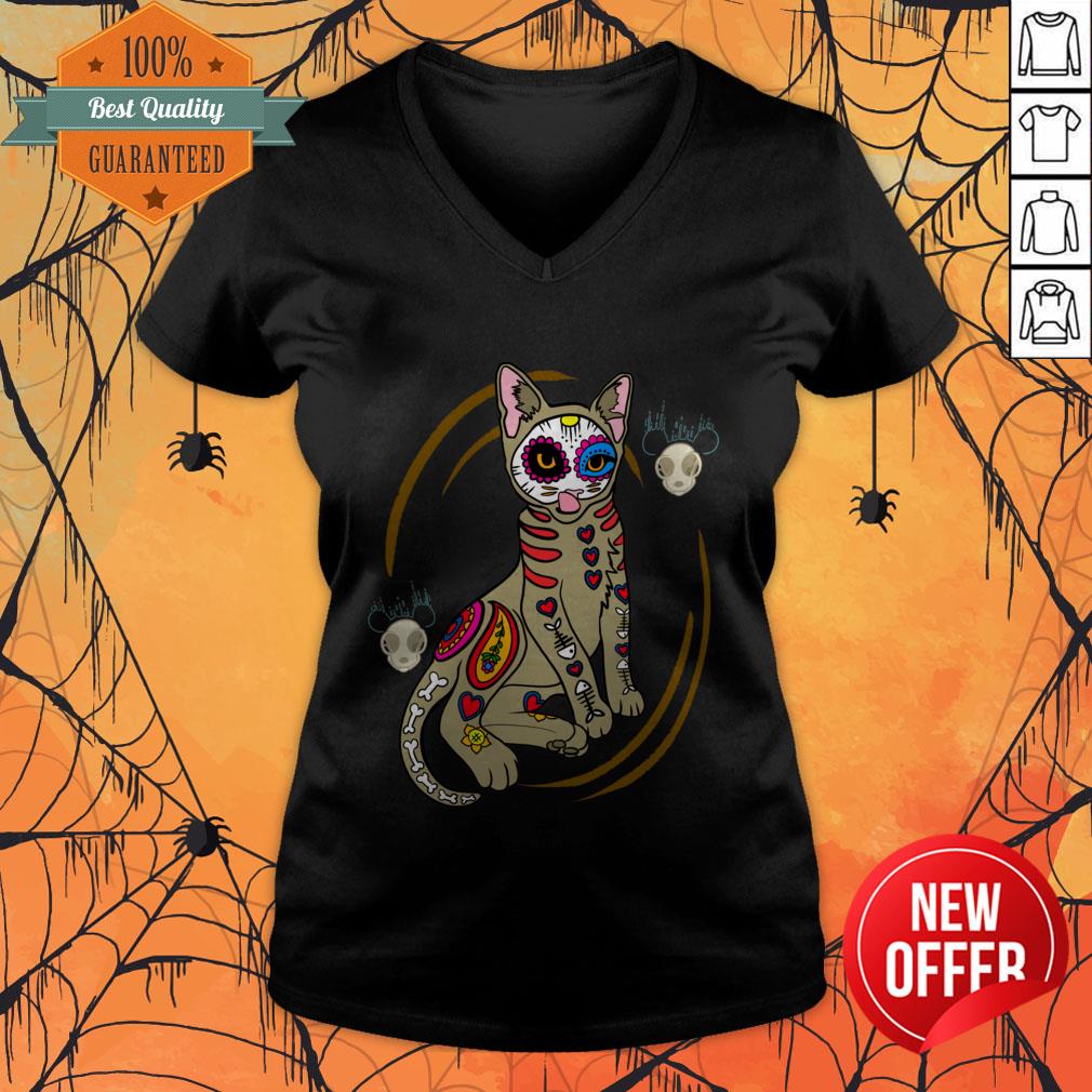 Sugar Skull Odin Day Of The Dead Dia De Los Muertos Shirt