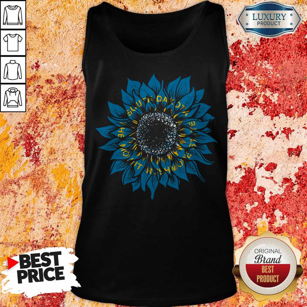 Sunflower South Dakota Flag Shirt