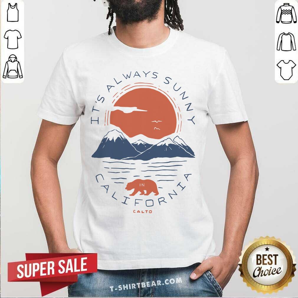 Sunny California Bone Crew Neck Shirt