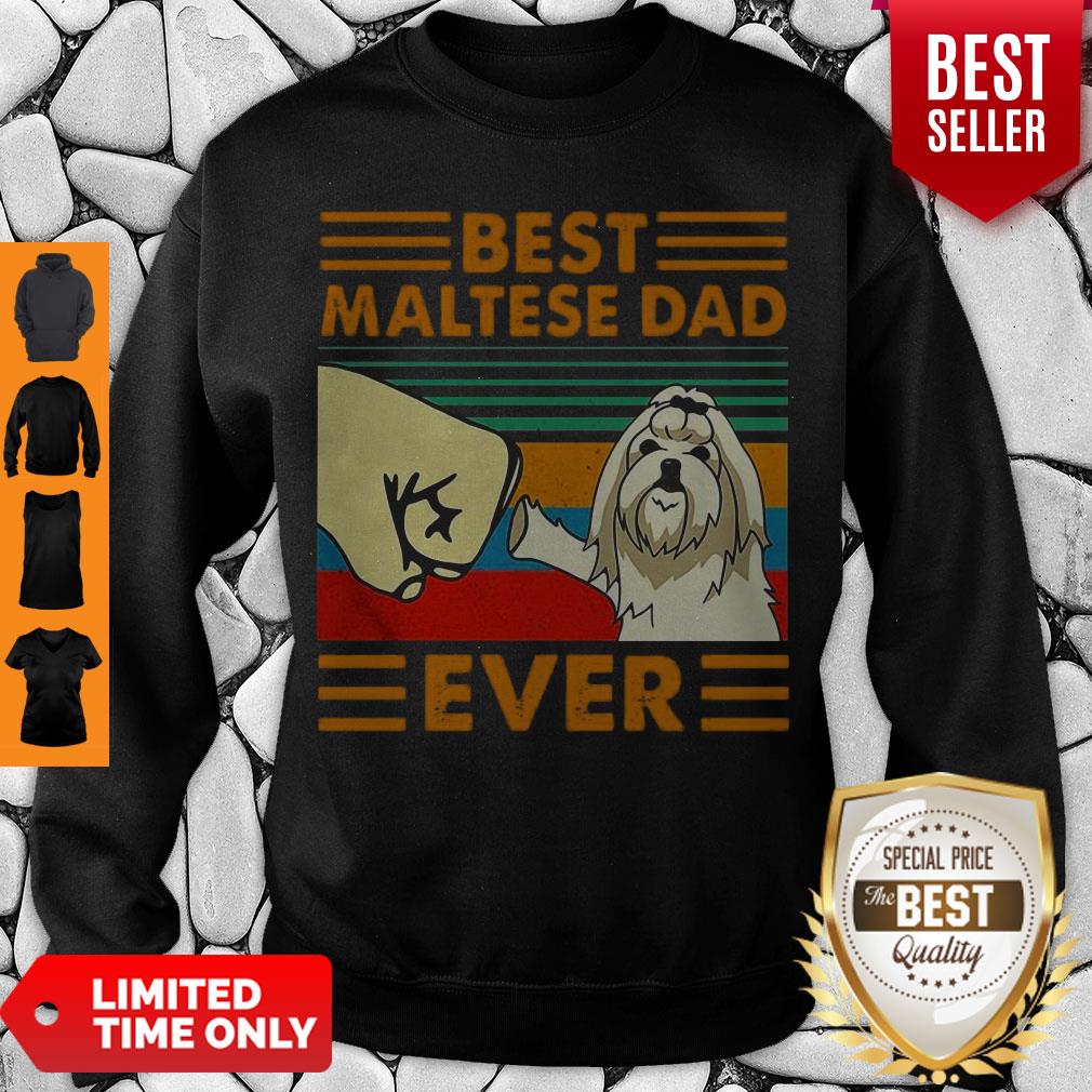 Good Best Maltese Dad Ever Vintage Shirt