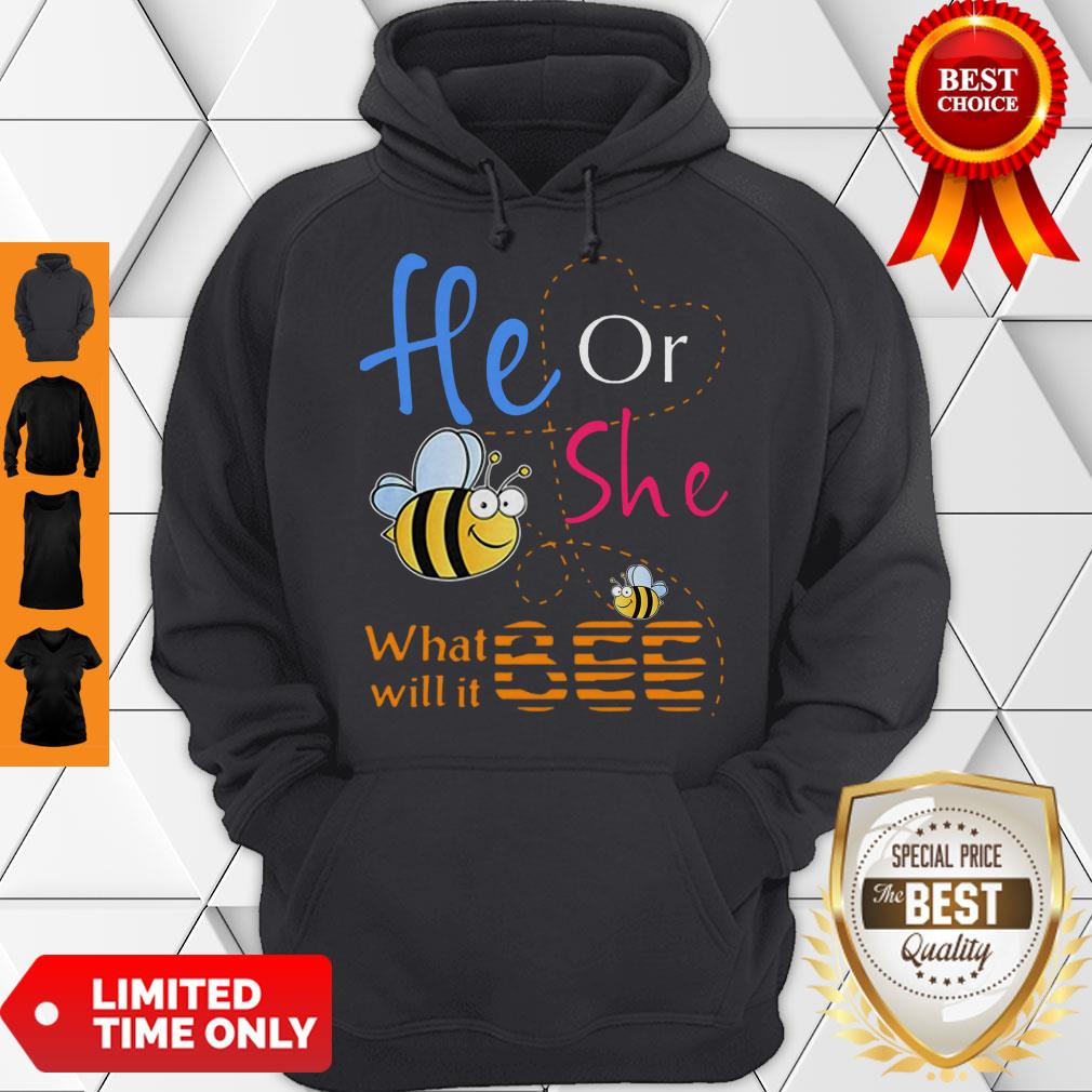 Official He Or She What Will It Bee Tee Shirt