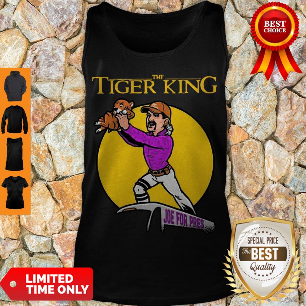 Awesome The Lion King Joe Exotic For President The Tiger King Shirt