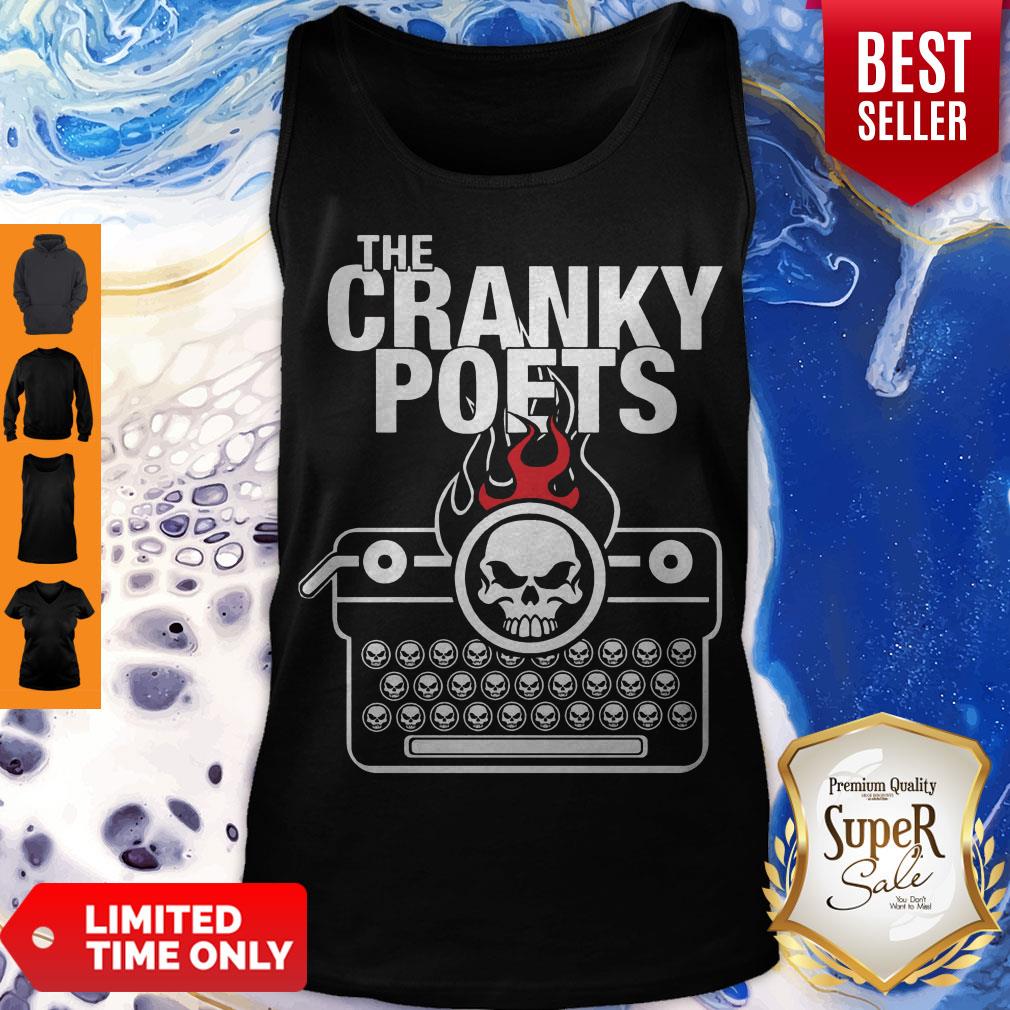 Top Skull The Cranky Poets Shirt