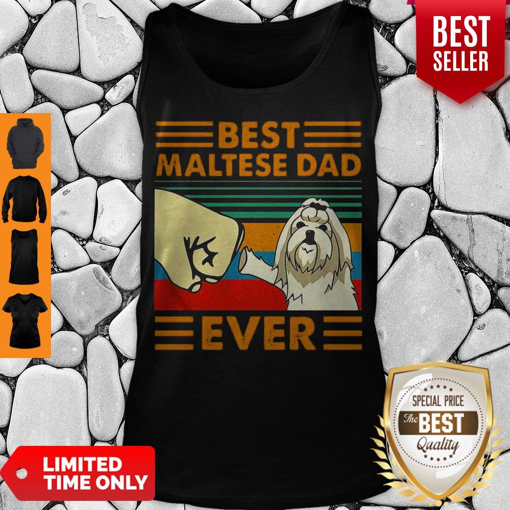 Good Best Maltese Dad Ever Vintage Shirt