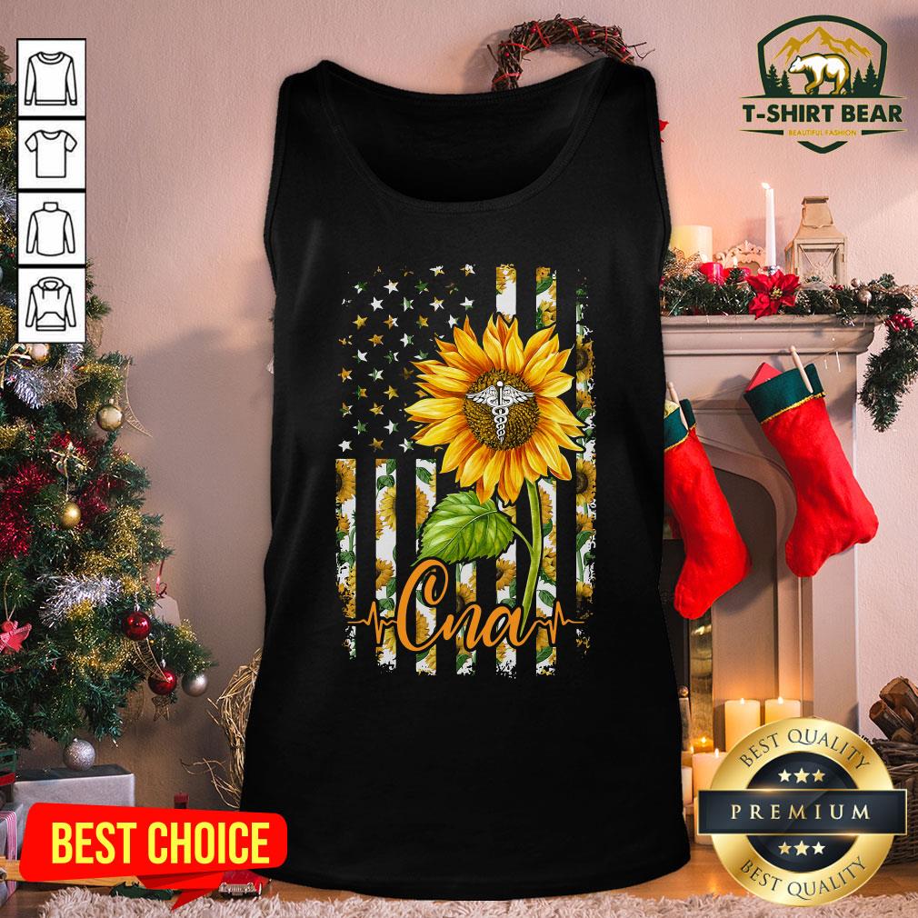 Colorful Sunflower Proud CNA Shirt