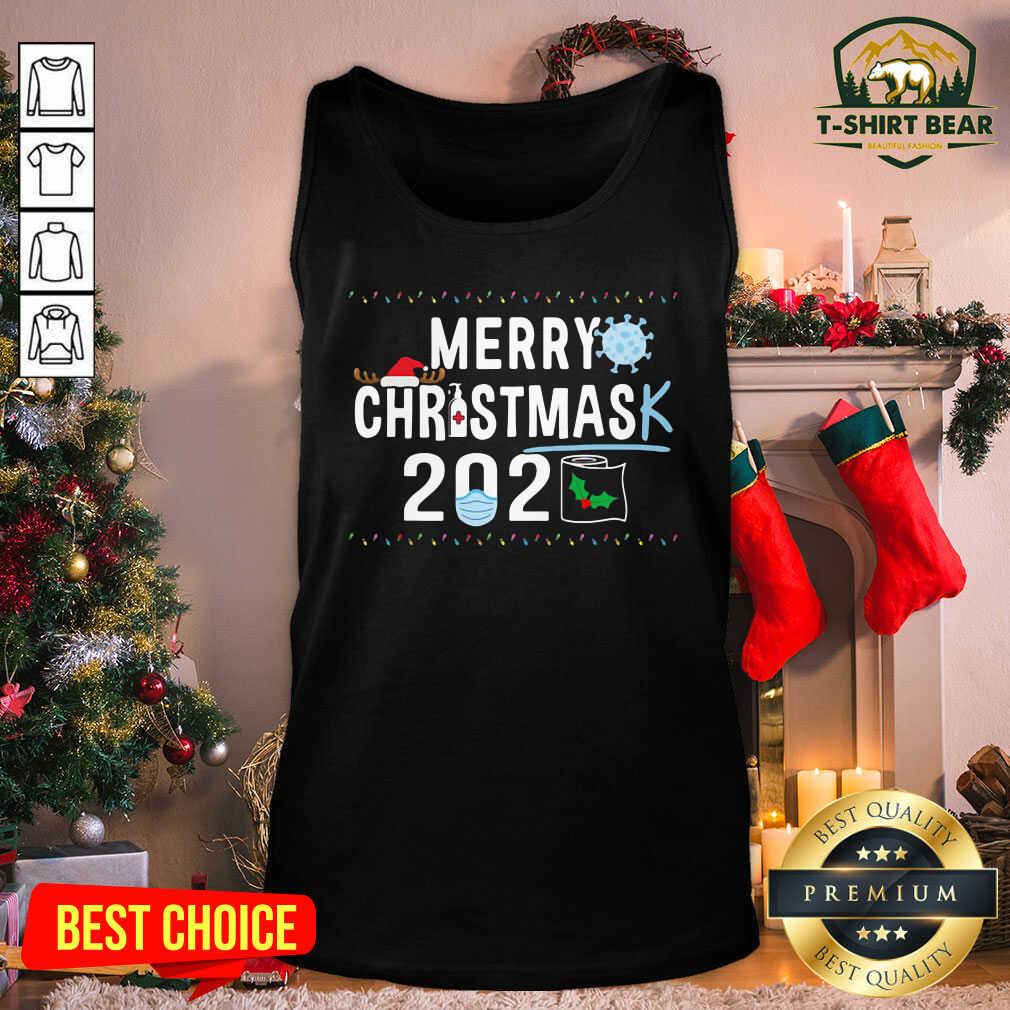 Grateful Merry Christmas 2929 Toilet Paper Mask Coronavirus Shirt