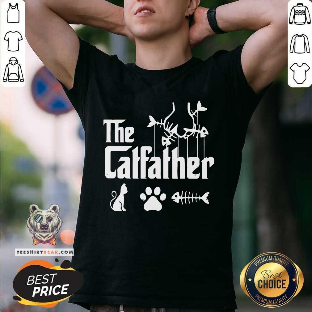 The Catfather Cat Paw Fish Shirt