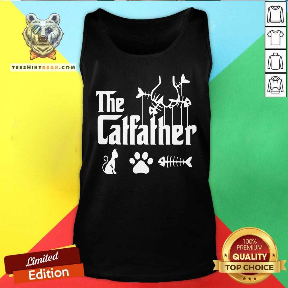 The Catfather Cat Paw Fish Shirt