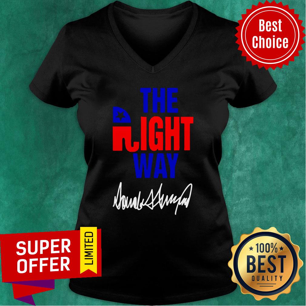 The Right Way Pro Republican Elephant Trump Shirt