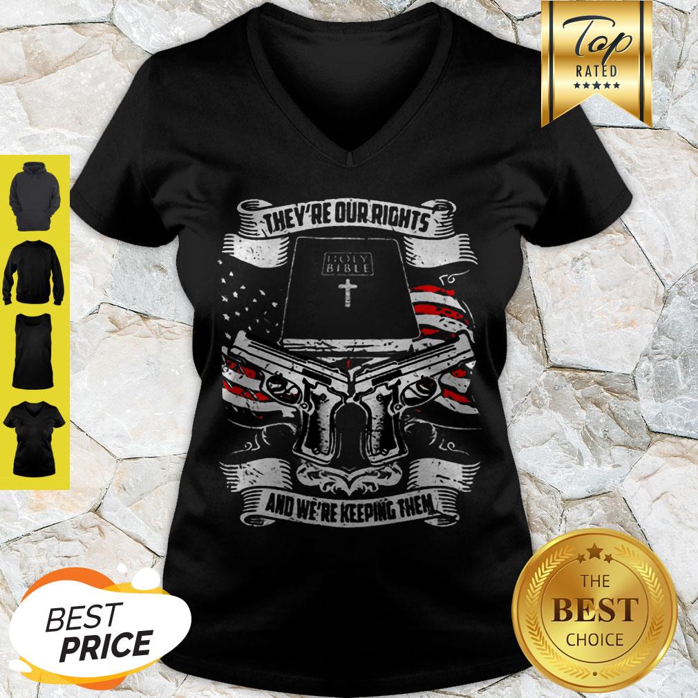 theyre-our-rights-holy-bible-book-and-were-keeping-them-american-flag-v-neck.jpg