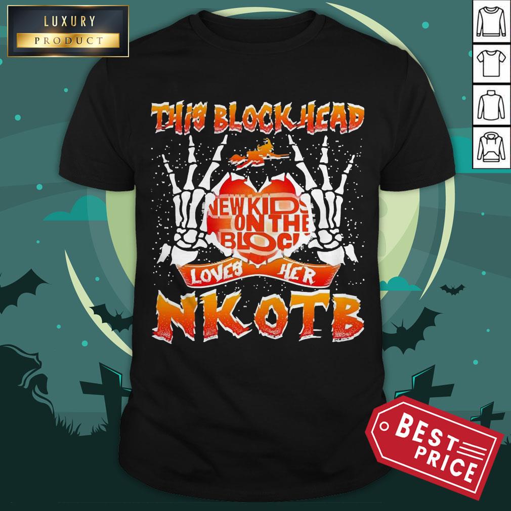 This Block Head New Kids On The Block Loves Her Nkotb Shirt