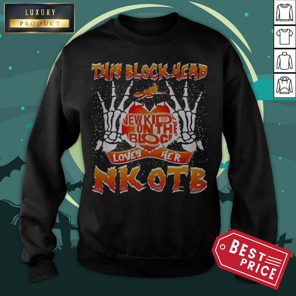 This Block Head New Kids On The Block Loves Her Nkotb Shirt