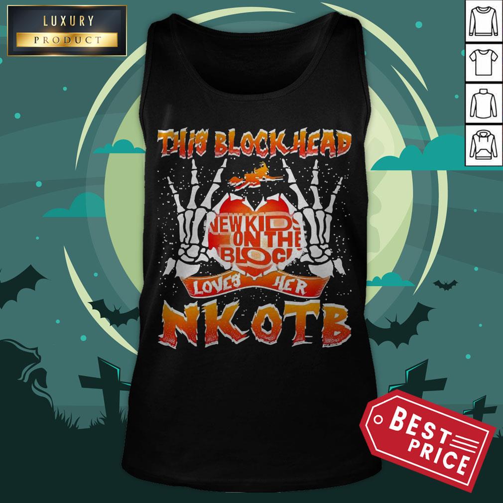 This Block Head New Kids On The Block Loves Her Nkotb Shirt