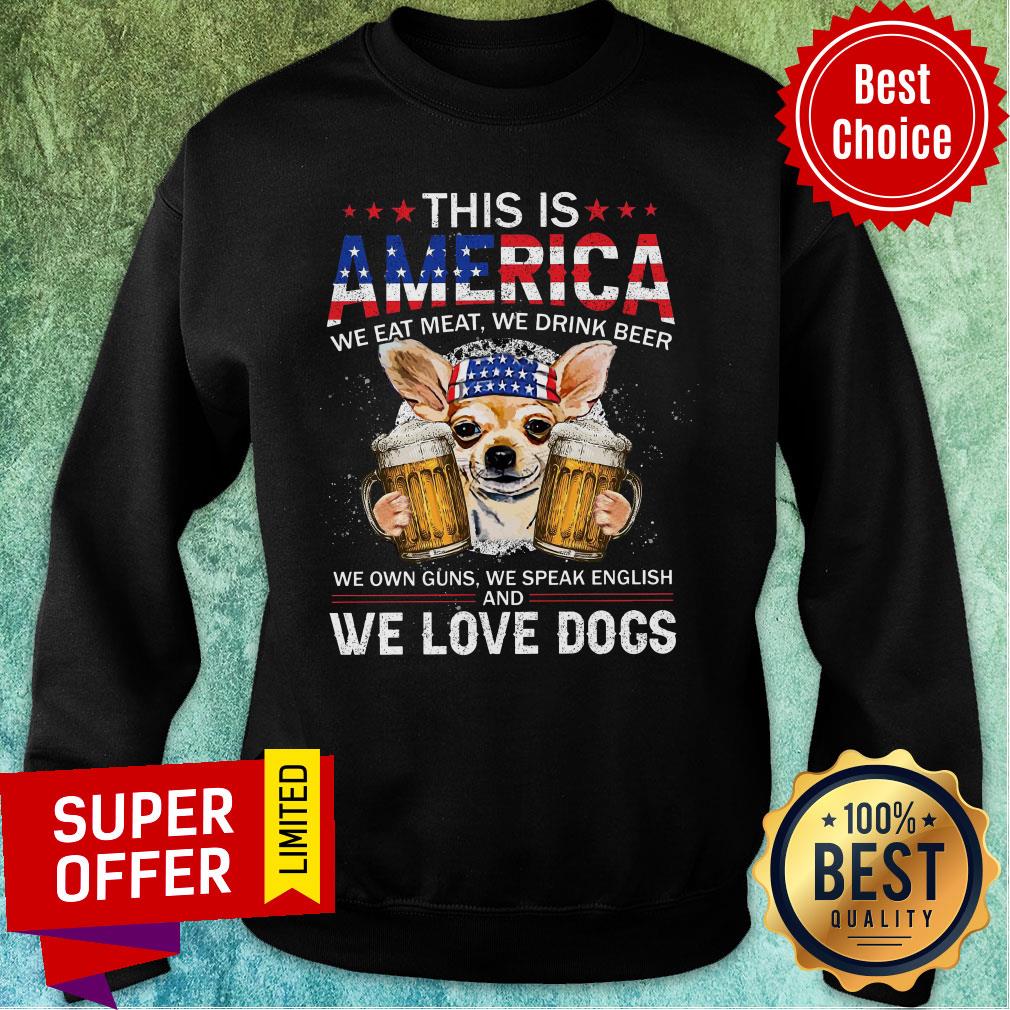 This Is American Chihuahua We Love Dog Beer Shirt